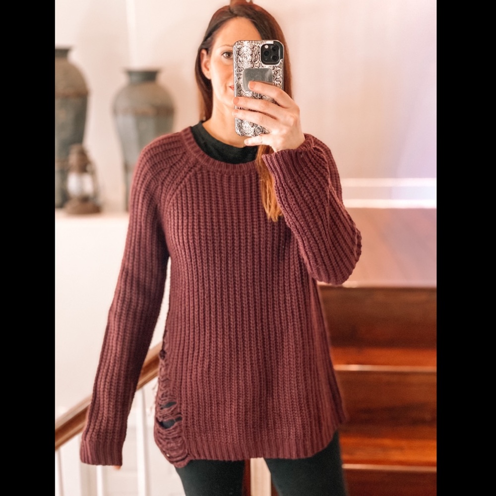 Destroyed Sweater